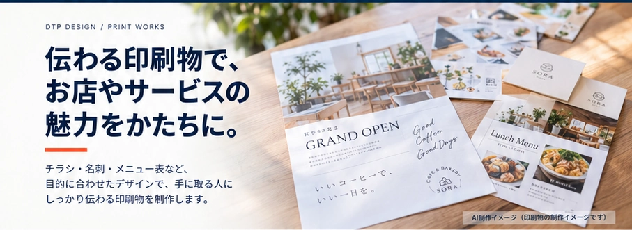 承認済みデザインのAI制作イメージ。受託実績ではありません。